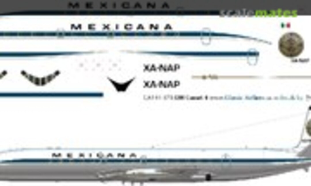 1:144 Mexicana DH Comet 4 (Classic Airlines CA144-571) CA144-571