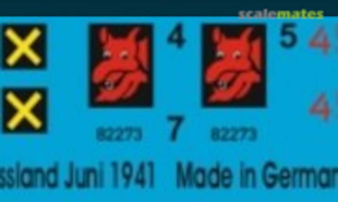 1:16 Pz.Kpfw.IV Ausf. F, 5. Panzer Division, Russia June 1941 (Peddinghaus-Decals EP 2638) EP 2638