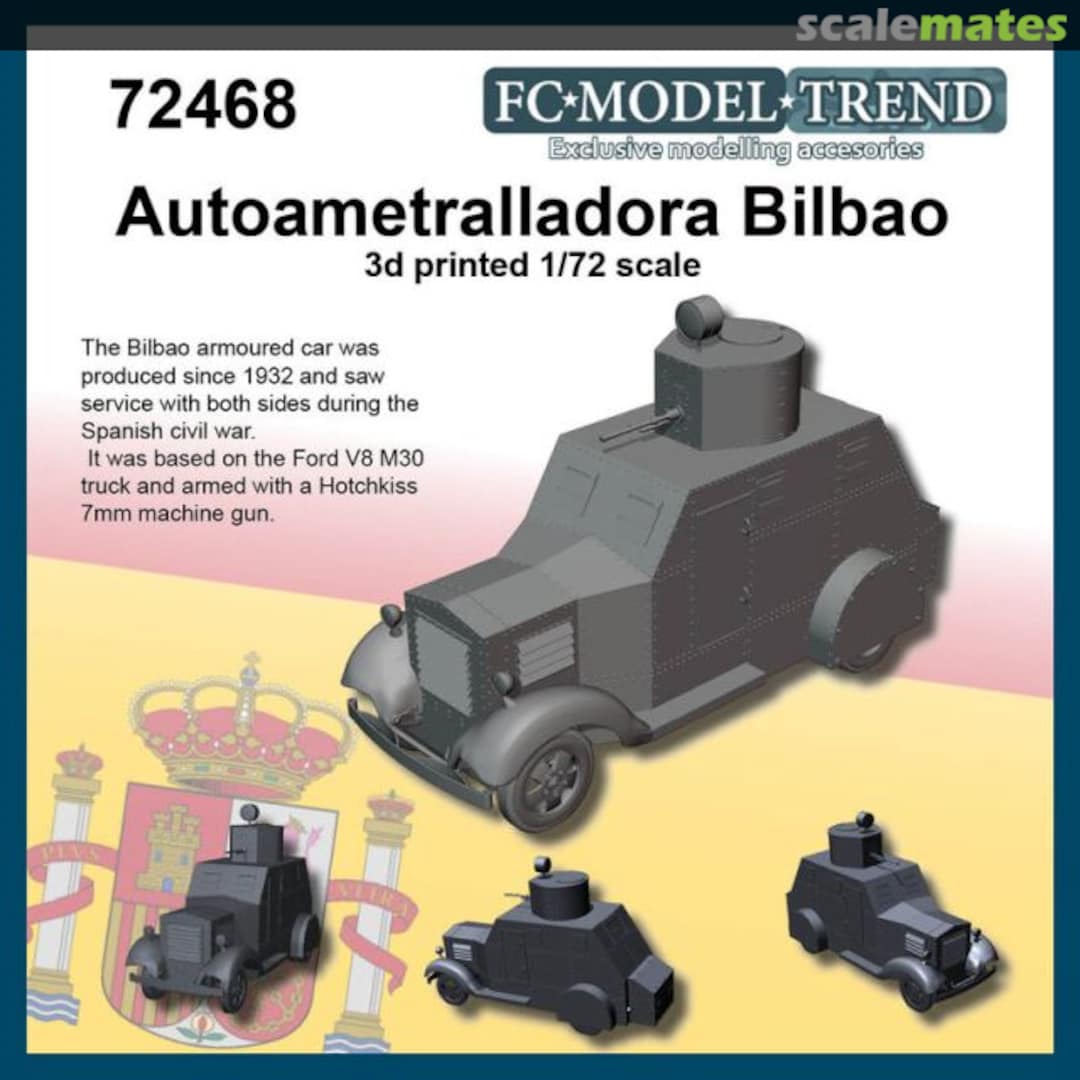 Boxart Autoametralladora Bilbao 72468 FC Model Trend Boxart Autoametralladora Bilbao 72468 FC Model Trend