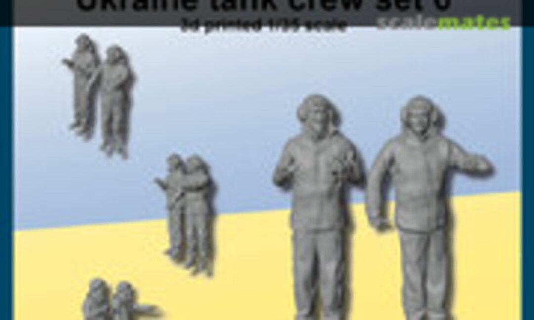 1:35 Ukraine tank crew set 6 (FC Model Trend 37165) 37165