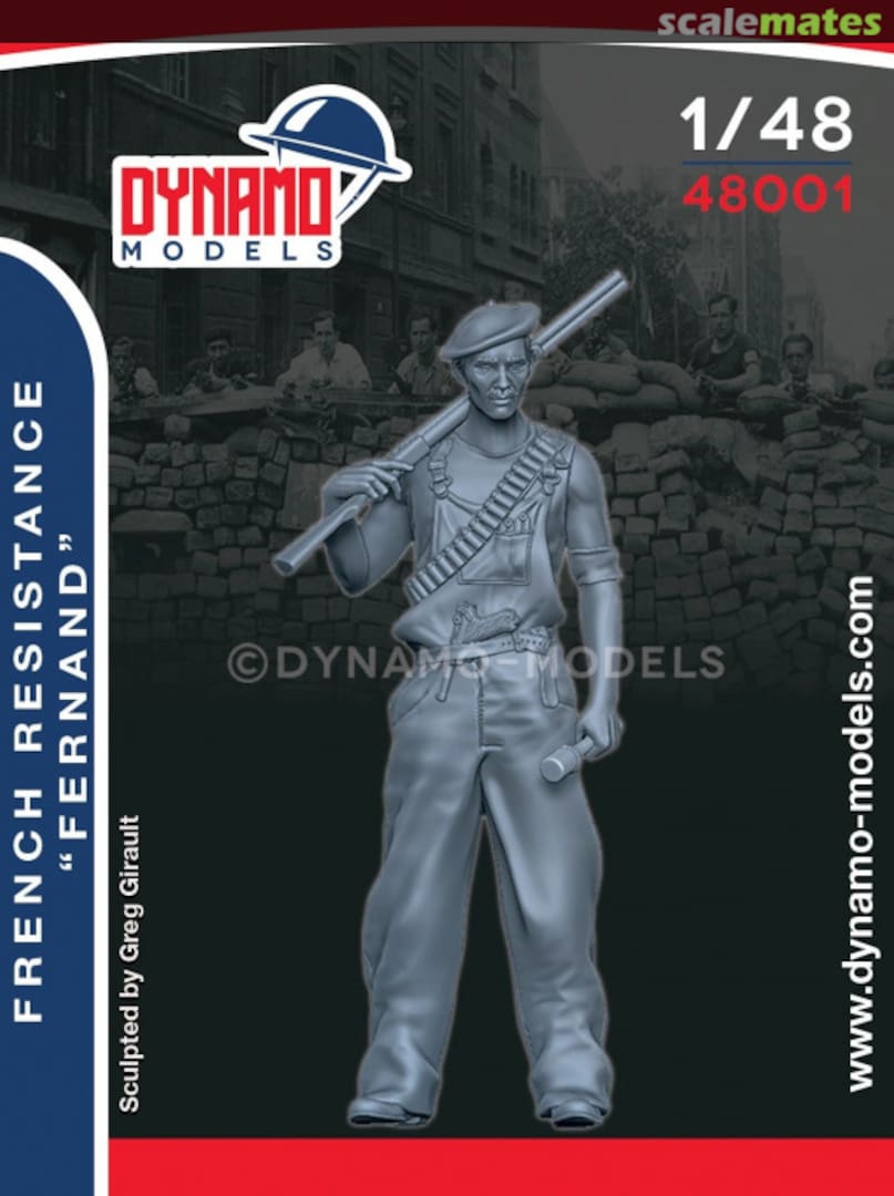 Boxart French Resistance - Fernand 48001 Dynamo Models Boxart French Resistance - Fernand 48001 Dynamo Models