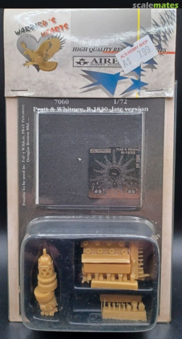 Boxart Pratt & Whitney R-1830 late version 7060 Aires Boxart Pratt & Whitney R-1830 late version 7060 Aires
