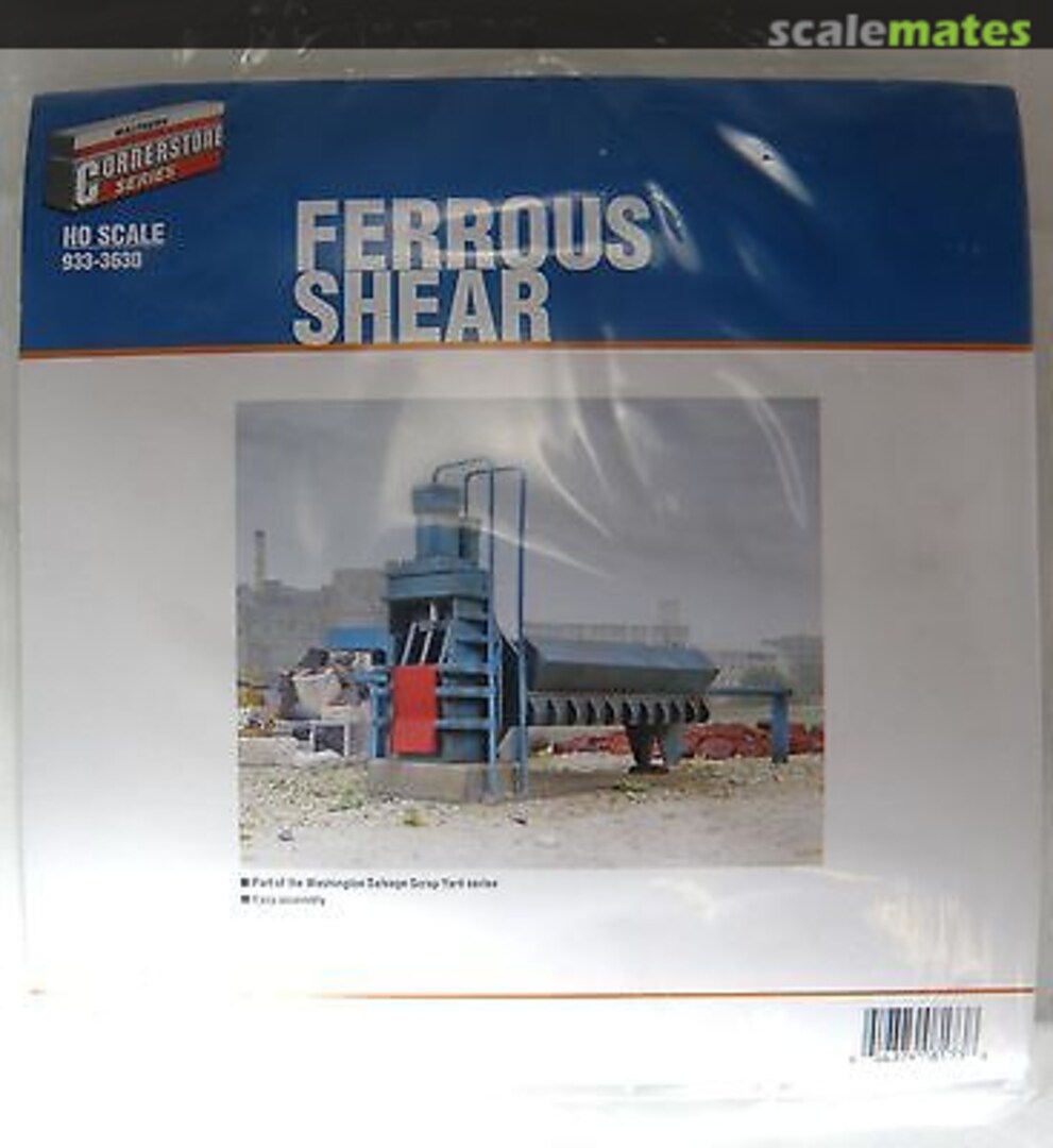 Boxart Ferrous Shear 933-3630 Walthers Boxart Ferrous Shear 933-3630 Walthers