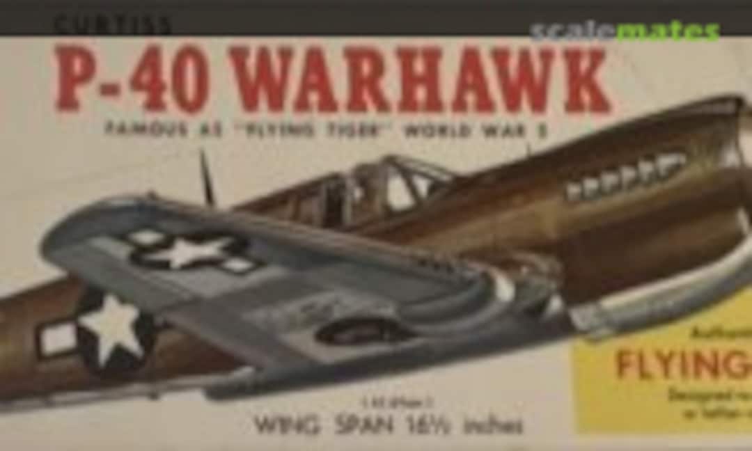 1:27 Curtiss P-40 Warhawk (Guillow's 501)