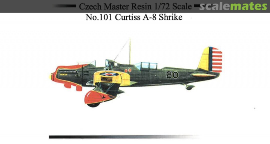 Boxart Curtiss A-8 Shrike 101 CMR Boxart Curtiss A-8 Shrike 101 CMR