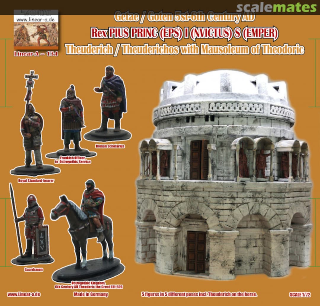 Contents Theuderich / Theuderichos with Mausoleum of Theodoric 134 Linear-a Contents Theuderich / Theuderichos with Mausoleum of Theodoric 134 Linear-a