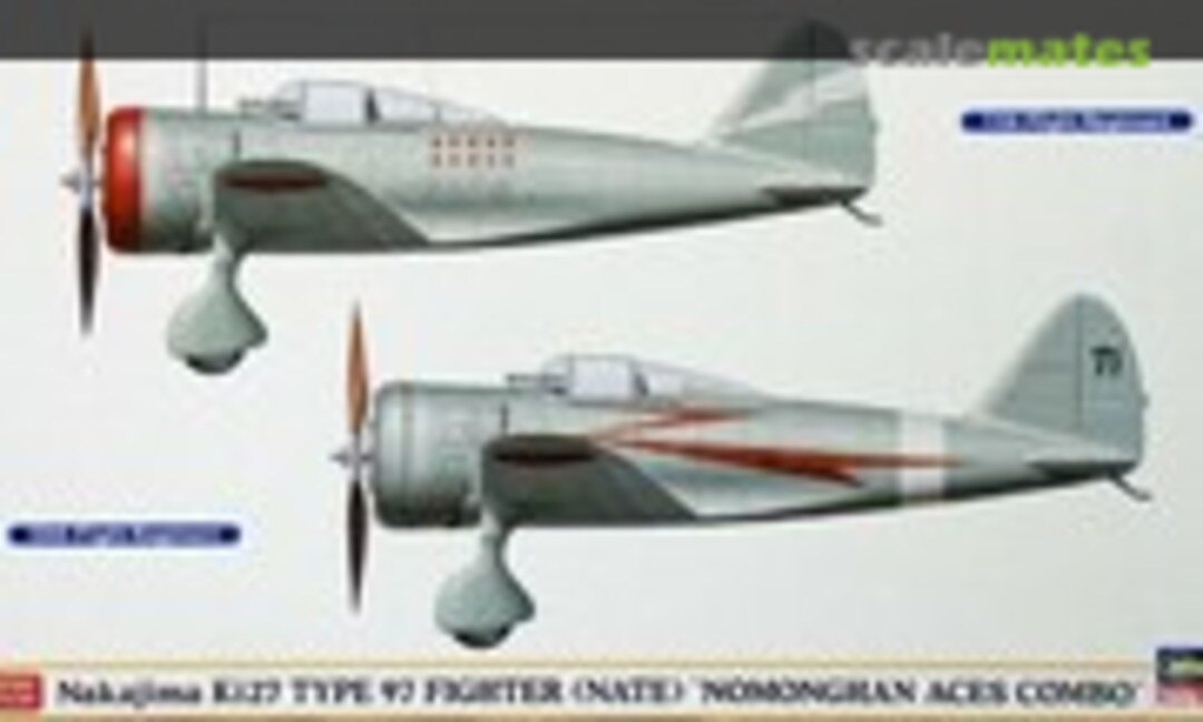 1:72 Nakajima Ki27 Type 97 Fighter (Nate) `Nomonghan Aces Combo´ (Hasegawa 02038)