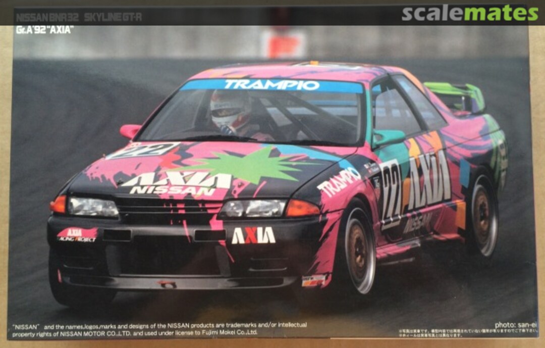 Boxart Nissan BNR32 Skyline GT-R Gr.A '92 "Axia" 06237 Fujimi Boxart Nissan BNR32 Skyline GT-R Gr.A '92 "Axia" 06237 Fujimi