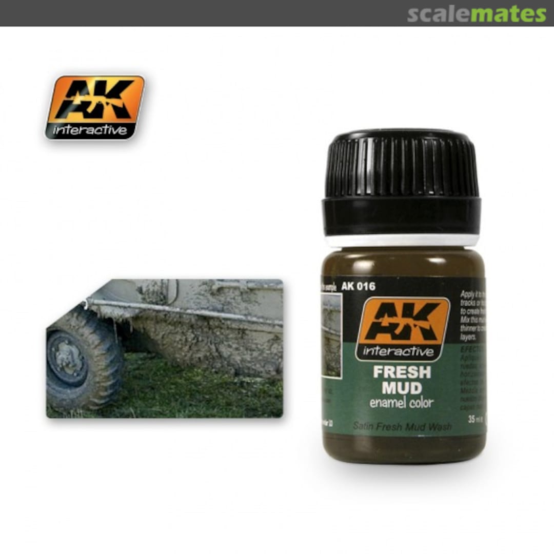 Boxart Fresh Mud AK 016 AK Interactive Boxart Fresh Mud AK 016 AK Interactive
