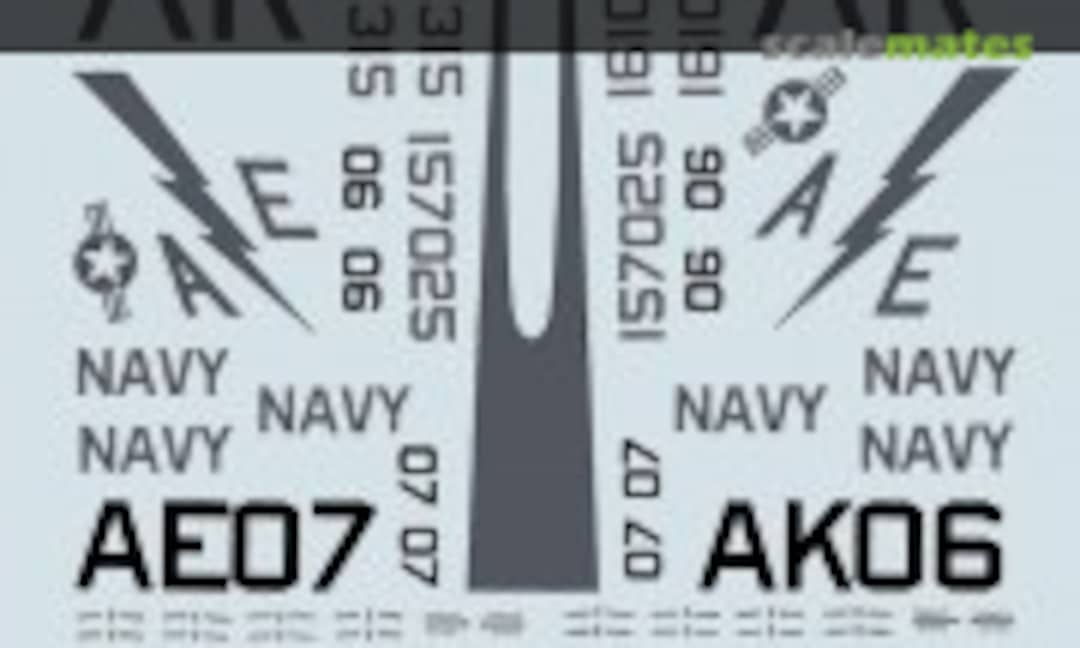 1:48 A-6E's USN Low Visibility (Microscale 48-309) 48-309