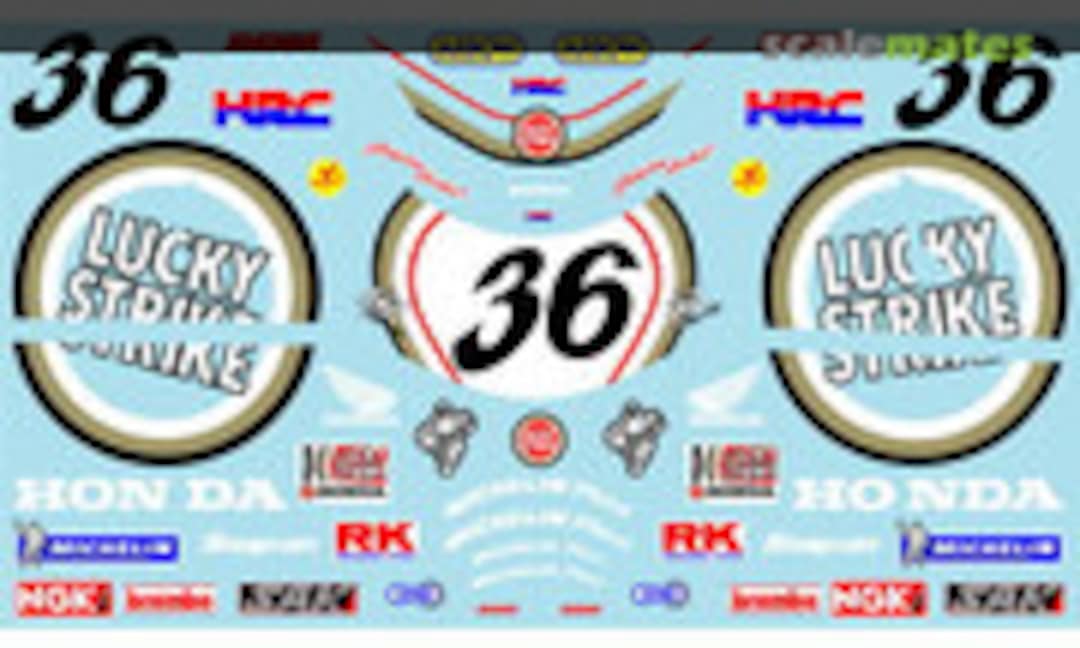 1:12 Honda NSR 500' 98 Lucky Strike (for Tamiya) (Museum collection D966) D966