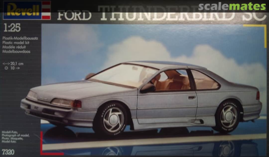 Boxart Ford Thunderbird SC 7320 Revell Boxart Ford Thunderbird SC 7320 Revell