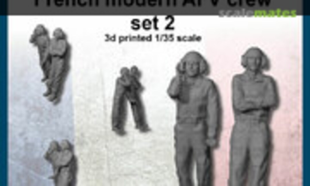 1:35 Modern AFV Crew Set 2 (FC Model Trend 37158) 37158