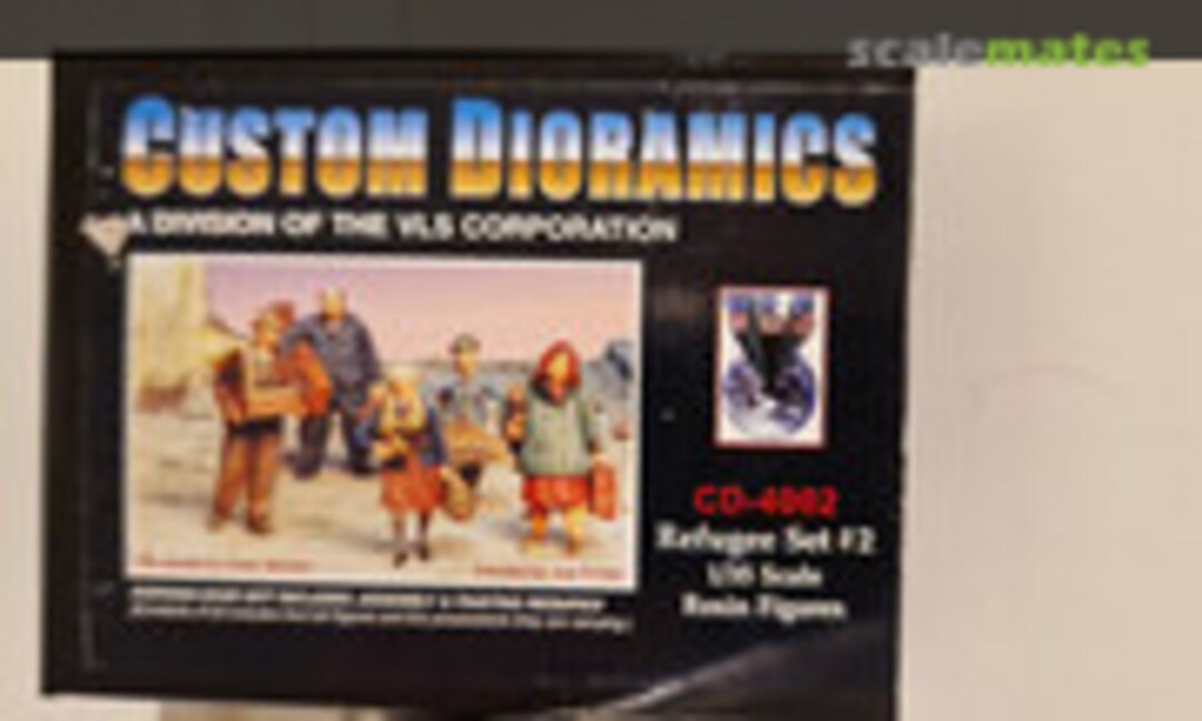 1:35 Refugee Set #2 (Custom Dioramics CD-4002) CD-4002