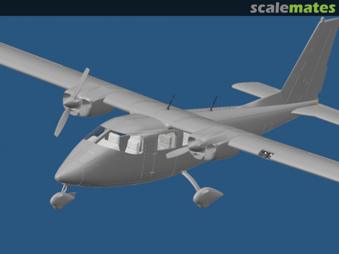 Boxart Partenavia P68B Victor  72AERO3DSTL