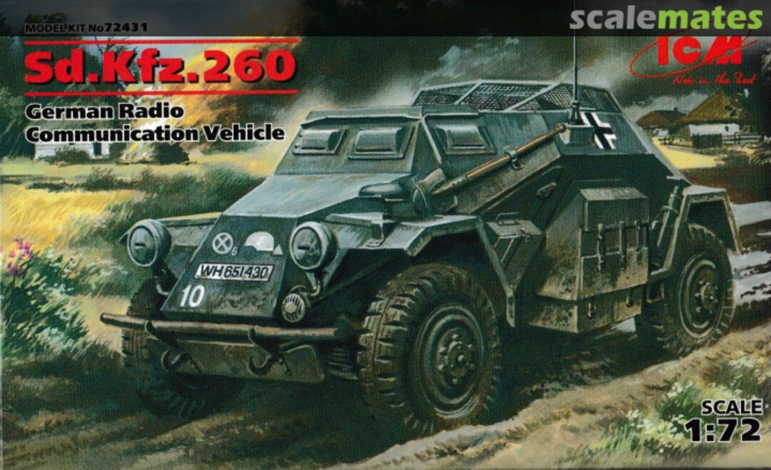 Boxart Sd,Kfz.260 72431 ICM Boxart Sd,Kfz.260 72431 ICM