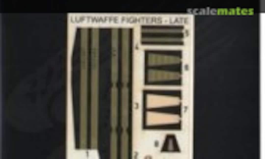 1:32 Luftwaffe fighters late version seat-belt (HGW Models HGW132502) HGW132502