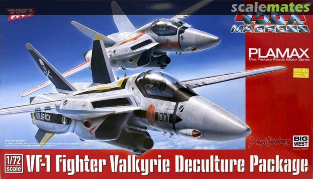 Boxart VF-1 Fighter Valkyrie Deculture Package 014646 Max Factory