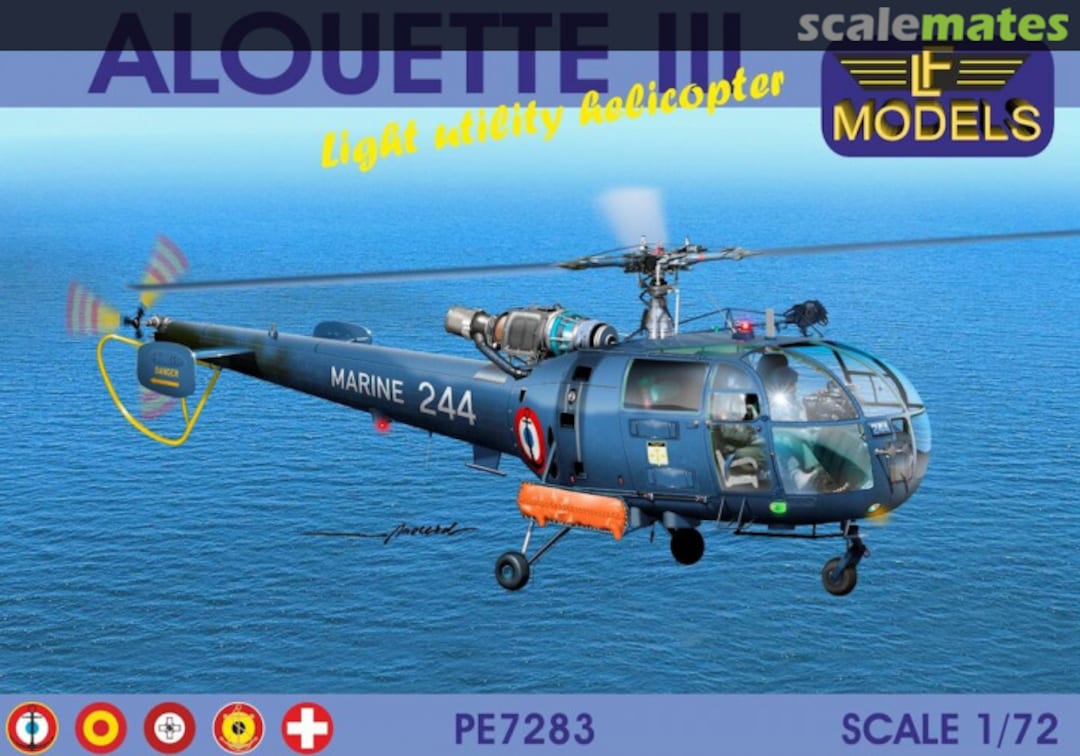 Boxart Alouette III PE7283 LF Models Boxart Alouette III PE7283 LF Models