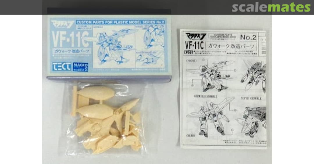Contents Valkyrie VF-11C Gerwalk Conversion Parts 2 Tect Models
