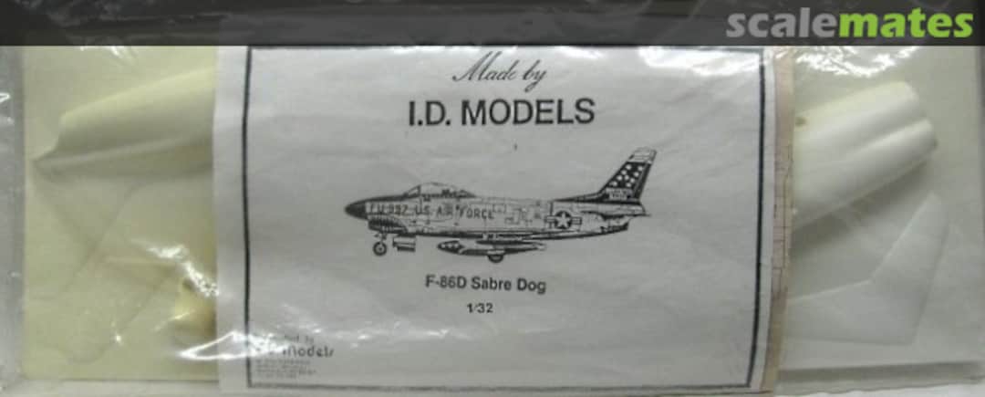 Boxart F86D Sabre Dog ID Models Boxart F86D Sabre Dog ID Models