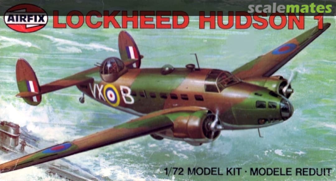 Boxart Lockheed Hudson 1 03006-7 Airfix Boxart Lockheed Hudson 1 03006-7 Airfix