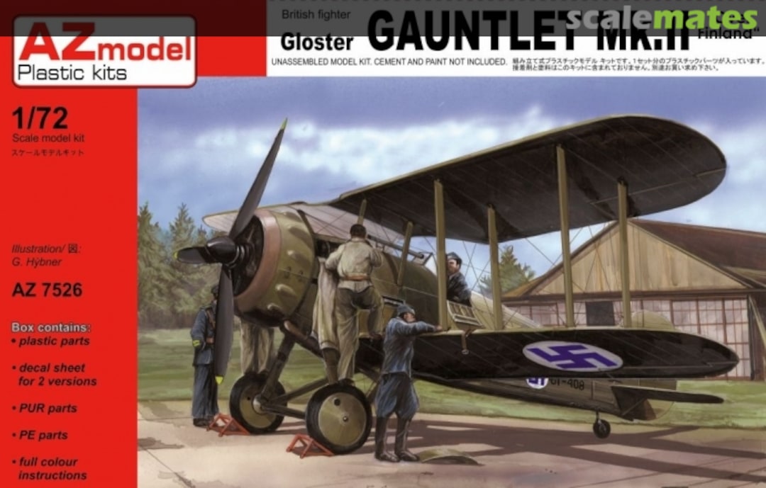 Boxart Gauntlet Mk.II AZ7526 AZmodel Boxart Gauntlet Mk.II AZ7526 AZmodel