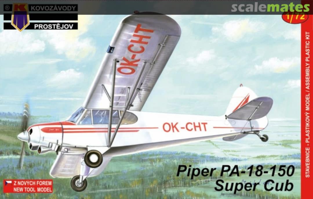 Boxart Piper PA-18-150 Super Cub KPM0062 Kovozávody Prostějov Boxart Piper PA-18-150 Super Cub KPM0062 Kovozávody Prostějov