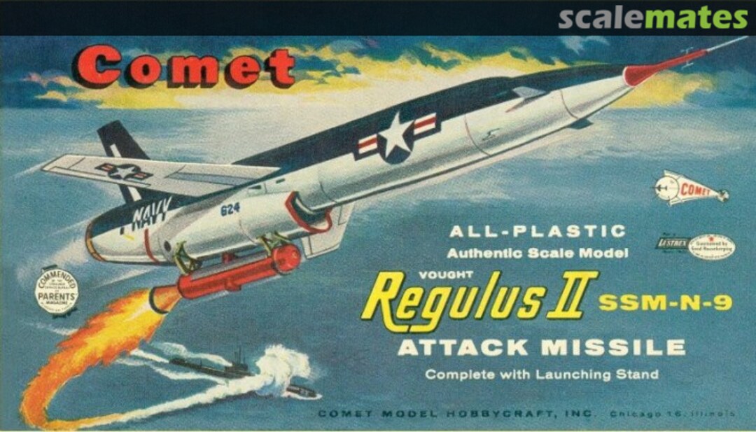Boxart Vought Regulus II SSM-N-9 Comet Boxart Vought Regulus II SSM-N-9 Comet
