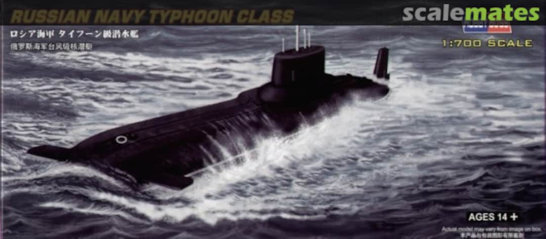Boxart Typhoon Class 87019 HobbyBoss Boxart Typhoon Class 87019 HobbyBoss