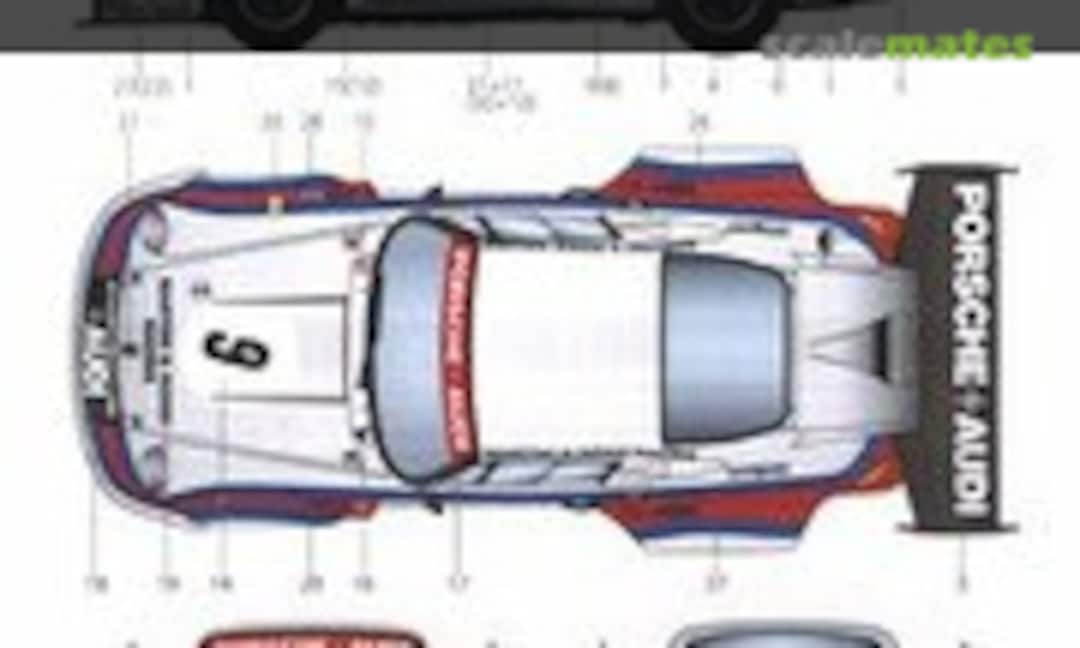 1:24 Porsche 911 Carrera RSR Turbo Martini Porsche Audi #9 (Studio27 ST27-DC1205) ST27-DC1205