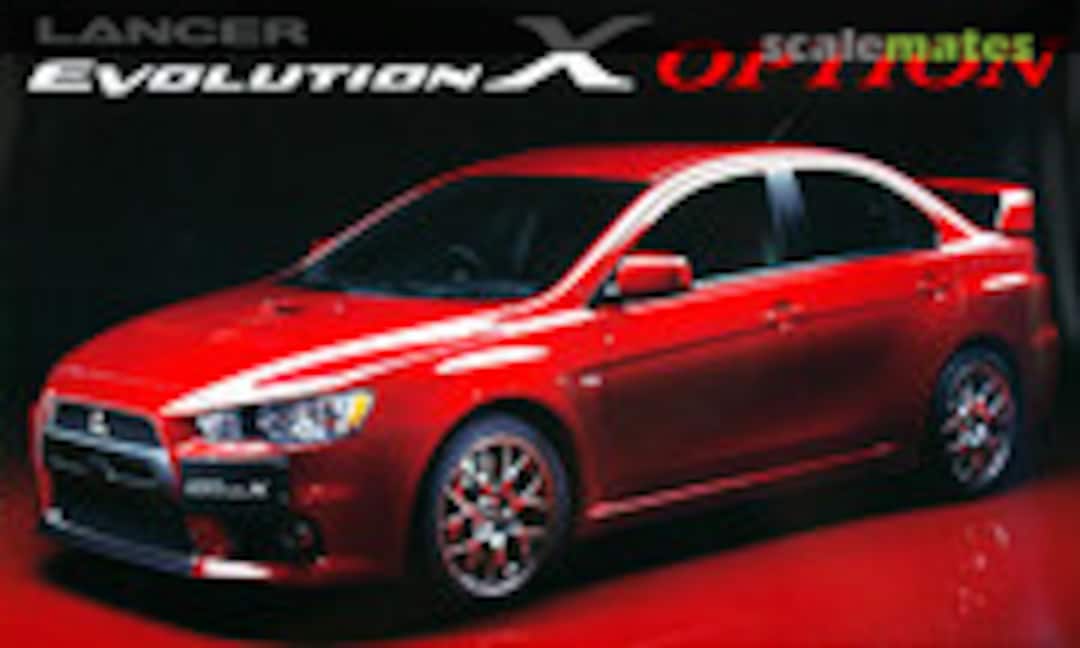 1:24 Mitsubishi Lancer Evo X &quot;Option&quot; (Aoshima 044919)