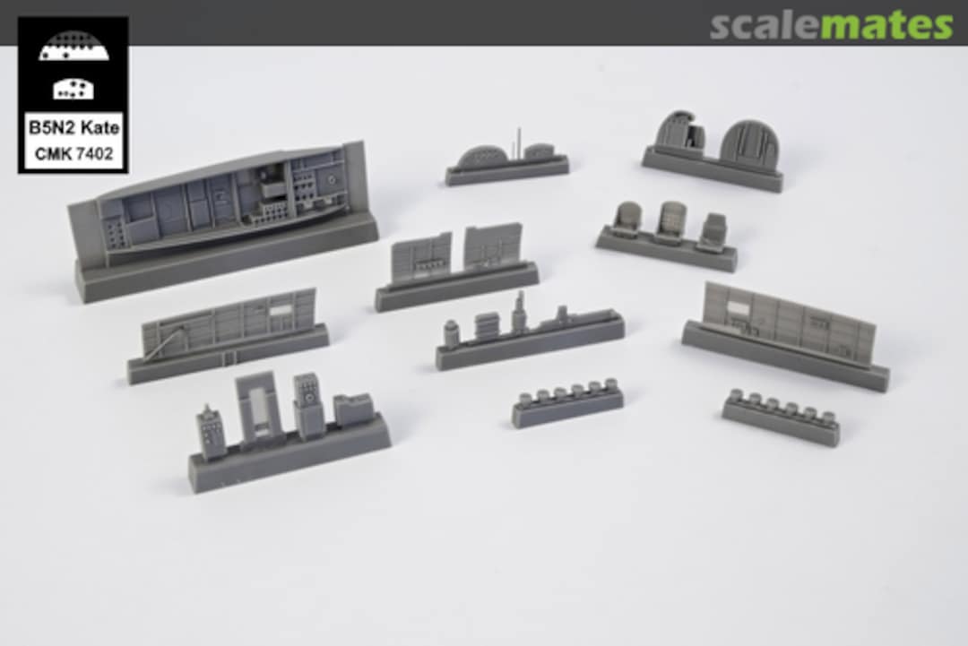 Boxart B5N2 Kate Cockpit Set 7402 CMK Boxart B5N2 Kate Cockpit Set 7402 CMK