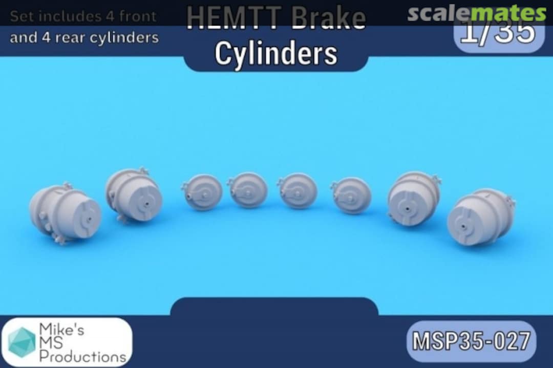 Boxart HEMTT Brake Cylinders MSP35-027 Mike's MS Productions Boxart HEMTT Brake Cylinders MSP35-027 Mike's MS Productions