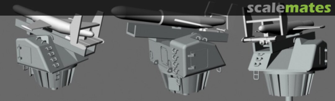 Boxart Malafon anti-submarine torpedo missile 3D 200 015 L'Arsenal Boxart Malafon anti-submarine torpedo missile 3D 200 015 L'Arsenal