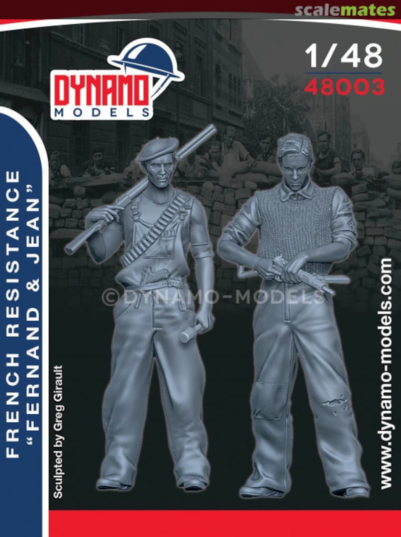 Boxart French Resistance set - Fernand & Jean 48003 Dynamo Models Boxart French Resistance set - Fernand & Jean 48003 Dynamo Models
