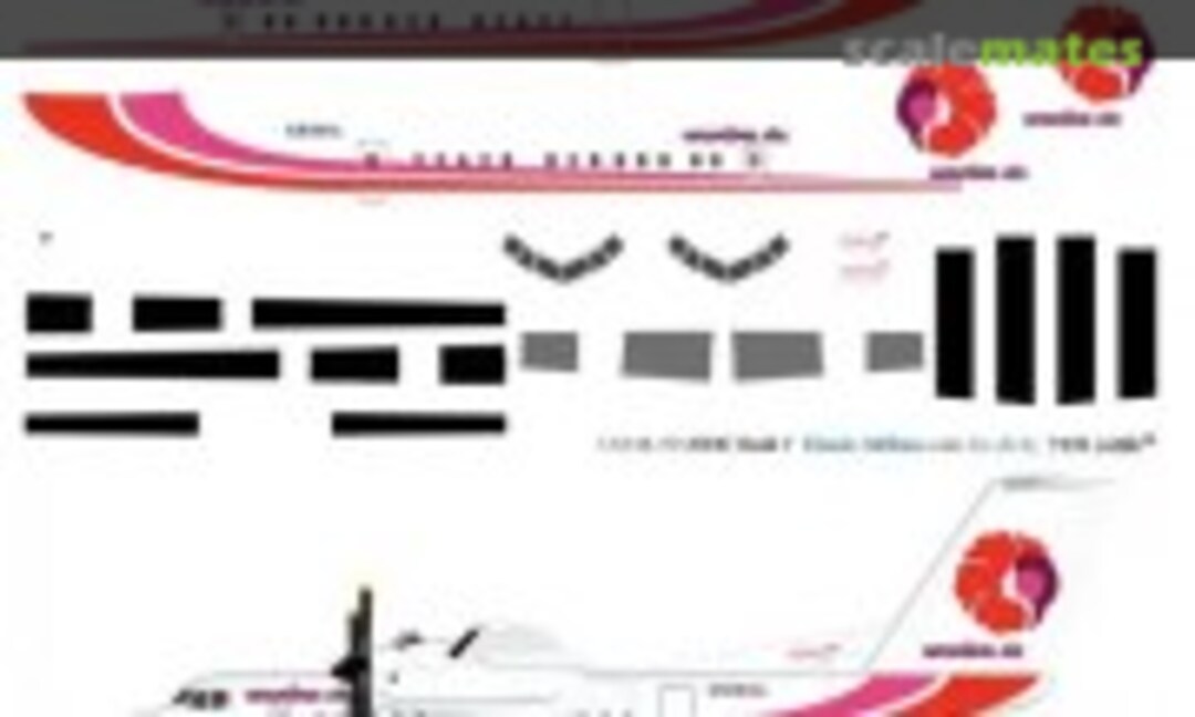 1:144 Hawaiian Air DHC-7 (Classic Airlines CA144-701) CA144-701