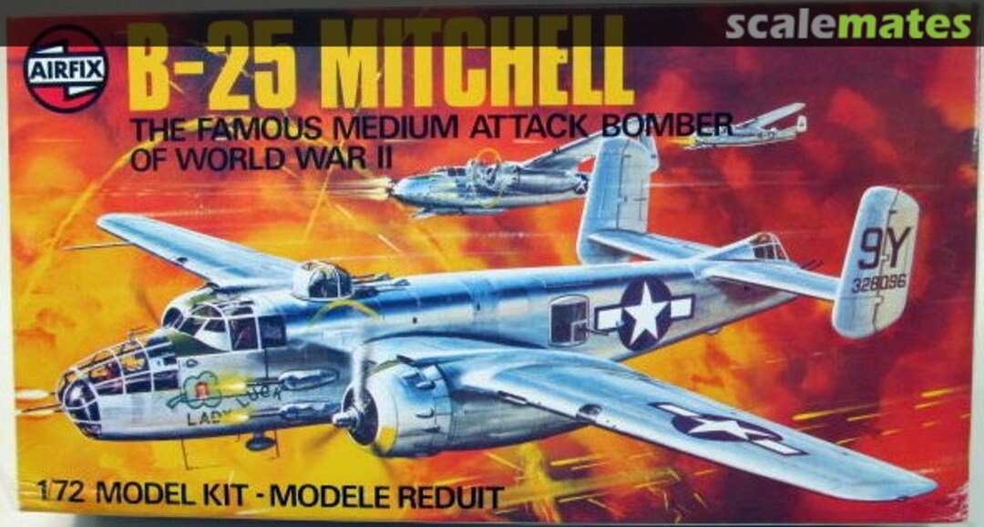 Boxart B-25 Mitchell 04005-7 Airfix Boxart B-25 Mitchell 04005-7 Airfix