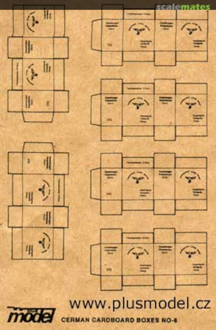 Boxart Cardboard Boxes 014 PlusModel Boxart Cardboard Boxes 014 PlusModel