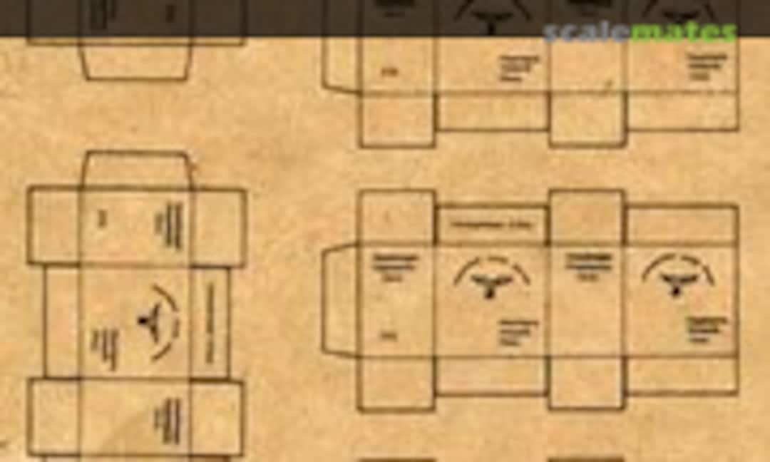 1:35 Cardboard Boxes (PlusModel 014)