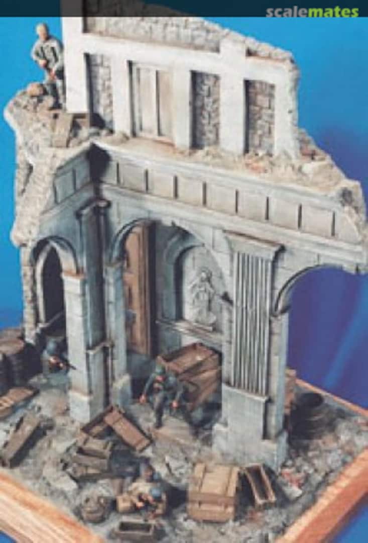 Boxart Monte Cassino #1 CD-134 Custom Dioramics Boxart Monte Cassino #1 CD-134 Custom Dioramics