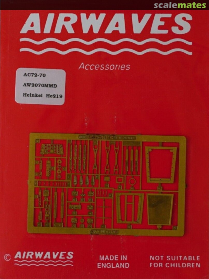 Boxart Heinkel He 219 AC72-70 Airwaves Boxart Heinkel He 219 AC72-70 Airwaves