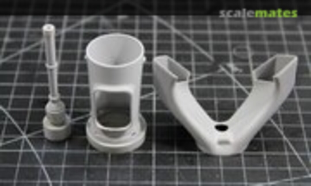 1:48 F-35B Seamless Front Air Intakes & Drive Shaft Set (Kasl Hobby K48054) K48054