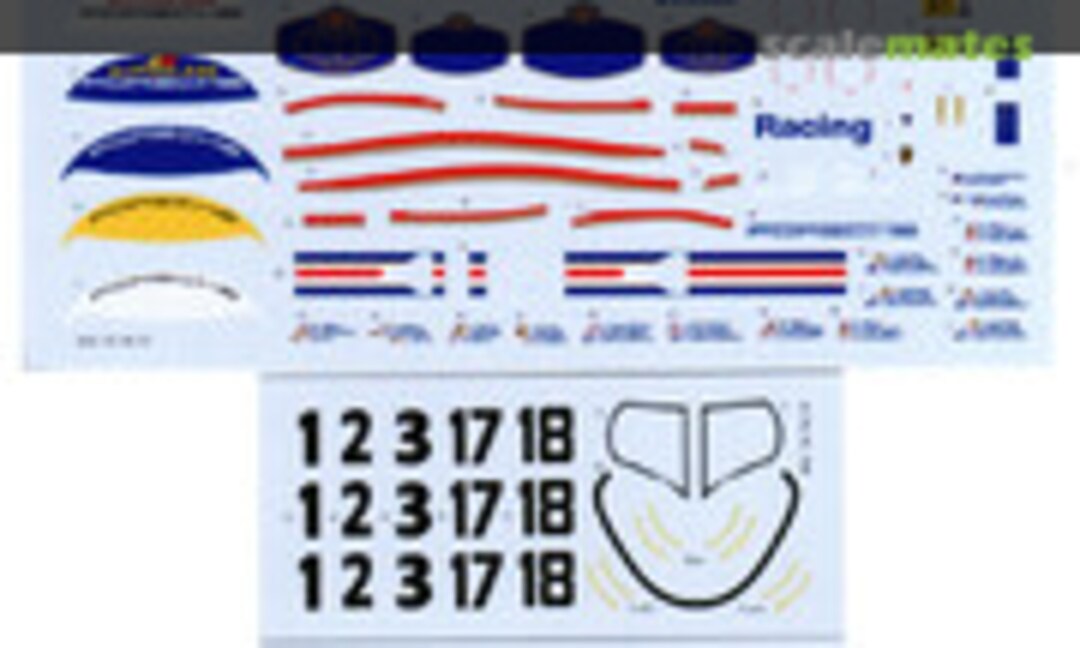 1:43 Porsche 962 (Model Factory Hiro K-363D)