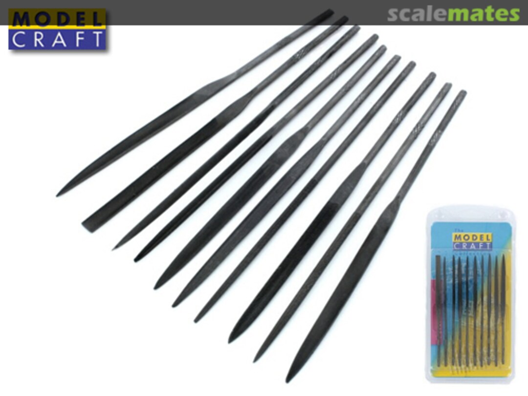 Boxart Needle File Set (10) PFL6001 Model Craft Boxart Needle File Set (10) PFL6001 Model Craft