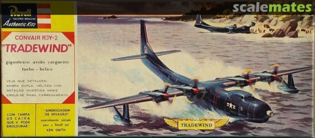 Boxart Convair R3Y-2 Tradewind H-178 Revell/Kikoler Boxart Convair R3Y-2 Tradewind H-178 Revell/Kikoler