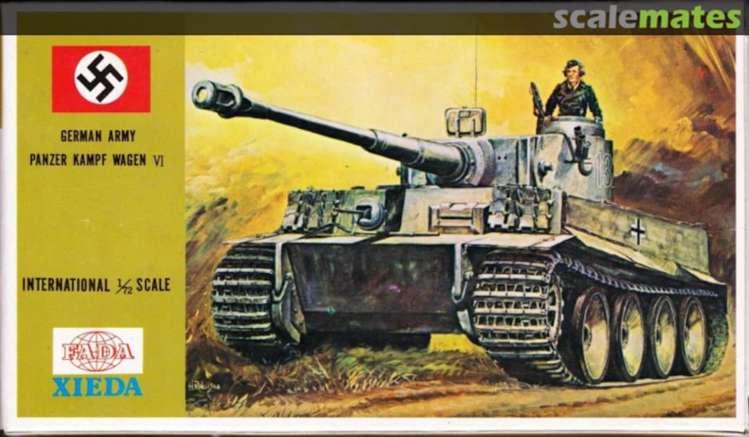 Boxart Panzerkampfwagen VI TK2038 FADA XIEDA Boxart Panzerkampfwagen VI TK2038 FADA XIEDA