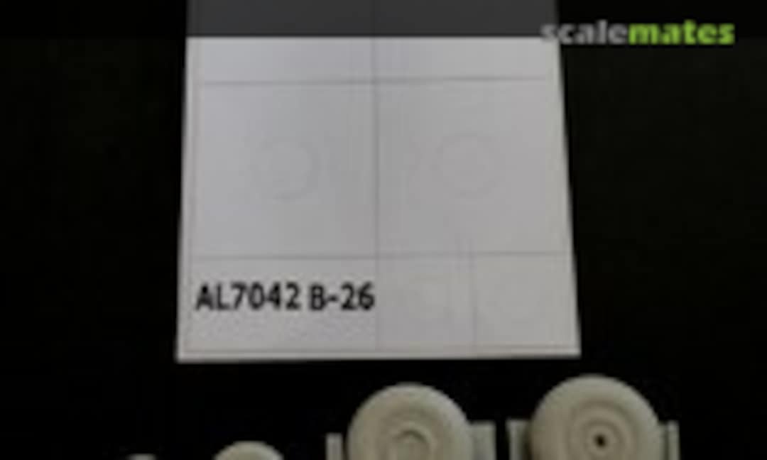 1:72 B-26 Marauder Wheels Grooved (PlusModel AL7042) AL7042