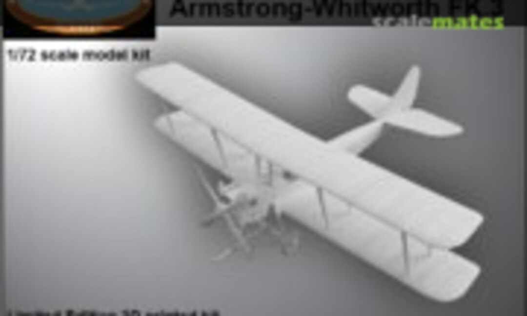 1:72 Armstrong-Whitworth FK.3 (Hobartville Hobbies HHK-72002) HHK-72002