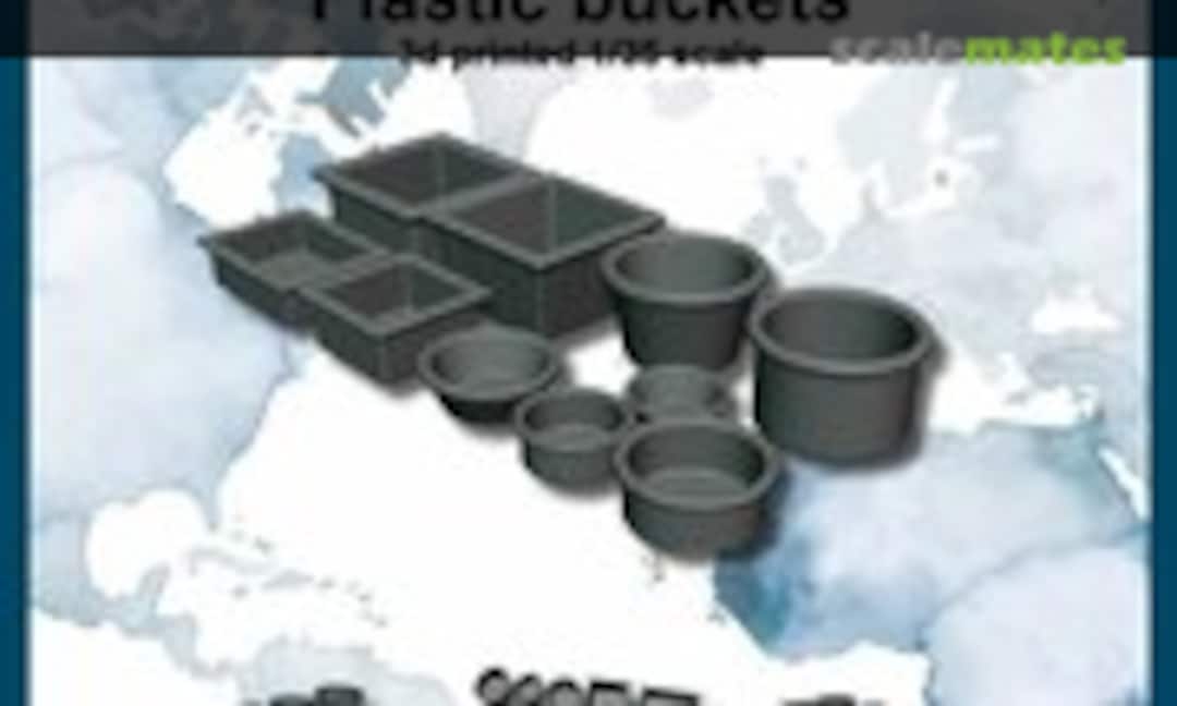 1:35 Plastic buckets (FC Model Trend 37039) 37039